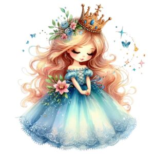 Heat transfers Iron on stickers  cute girl 107 for Tshirts Iron on Decal Patches Stickers Clothes Hat Pillows DIY Crafts