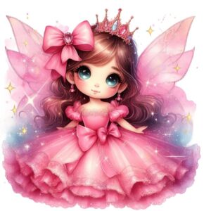 Heat transfers Iron on stickers  cute girl 108 for Tshirts Iron on Decal Patches Stickers Clothes Hat Pillows DIY Crafts