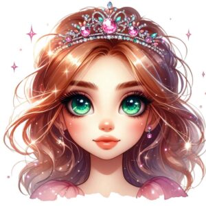 Heat transfers Iron on stickers  cute girl 112 for Tshirts Iron on Decal Patches Stickers Clothes Hat Pillows DIY Crafts