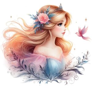 Heat transfers Iron on stickers  cute girl 116 for Tshirts Iron on Decal Patches Stickers Clothes Hat Pillows DIY Crafts