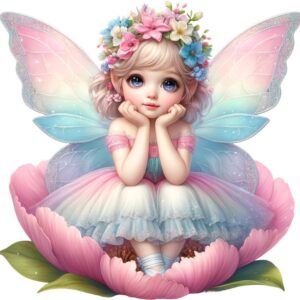 Heat transfers Iron on stickers  cute girl 60 for Tshirts Iron on Decal Patches Stickers Clothes Hat Pillows DIY Crafts