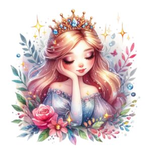 Heat transfers Iron on stickers  cute girl 65 for Tshirts Iron on Decal Patches Stickers Clothes Hat Pillows DIY Crafts