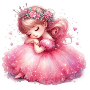 Heat transfers Iron on stickers  cute girl 70 for Tshirts Iron on Decal Patches Stickers Clothes Hat Pillows DIY Crafts