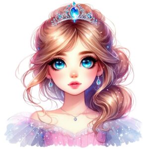 Heat transfers Iron on stickers  cute girl 72 for Tshirts Iron on Decal Patches Stickers Clothes Hat Pillows DIY Crafts