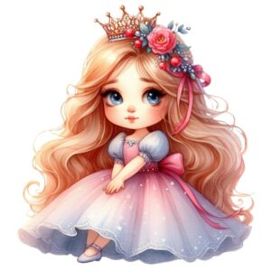 Heat transfers Iron on stickers  cute girl 73 for Tshirts Iron on Decal Patches Stickers Clothes Hat Pillows DIY Crafts