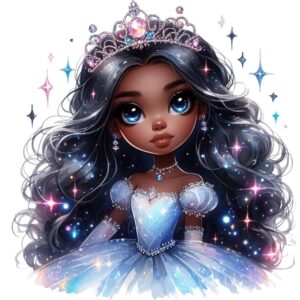 Heat transfers Iron on stickers  cute girl 81 for Tshirts Iron on Decal Patches Stickers Clothes Hat Pillows DIY Crafts
