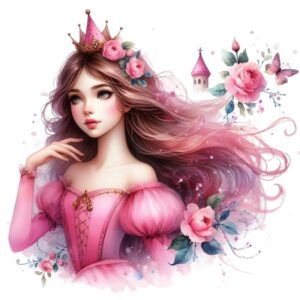 Heat transfers Iron on stickers  cute girl 83 for Tshirts Iron on Decal Patches Stickers Clothes Hat Pillows DIY Crafts