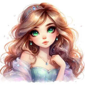 Heat transfers Iron on stickers  cute girl 86 for Tshirts Iron on Decal Patches Stickers Clothes Hat Pillows DIY Crafts