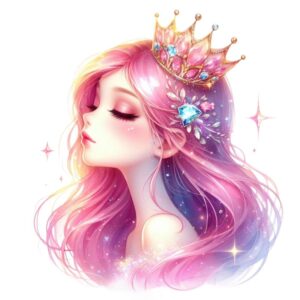 Heat transfers Iron on stickers  cute girl 91 for Tshirts Iron on Decal Patches Stickers Clothes Hat Pillows DIY Crafts