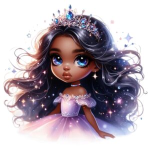 Heat transfers Iron on stickers  cute girl 97 for Tshirts Iron on Decal Patches Stickers Clothes Hat Pillows DIY Crafts