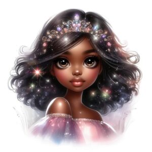 Heat transfers Iron on stickers  cute girl 99 for Tshirts Iron on Decal Patches Stickers Clothes Hat Pillows DIY Crafts