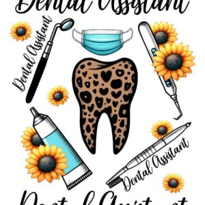 Heat transfers Iron on stickers  dental tooth 1 for Tshirts Iron on Decal Patches Stickers Clothes Hat Pillows DIY Crafts
