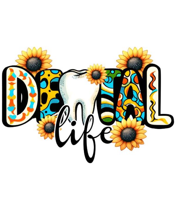 Heat transfers Iron on stickers  dental tooth 2 for Tshirts Iron on Decal Patches Stickers Clothes Hat Pillows DIY Crafts
