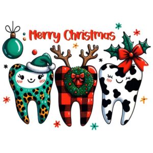Heat transfers Iron on stickers  dental tooth 24 for Tshirts Iron on Decal Patches Stickers Clothes Hat Pillows DIY Crafts