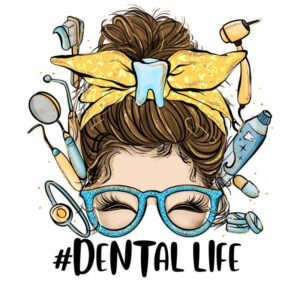 Heat transfers Iron on stickers  dental tooth 35 for Tshirts Iron on Decal Patches Stickers Clothes Hat Pillows DIY Crafts
