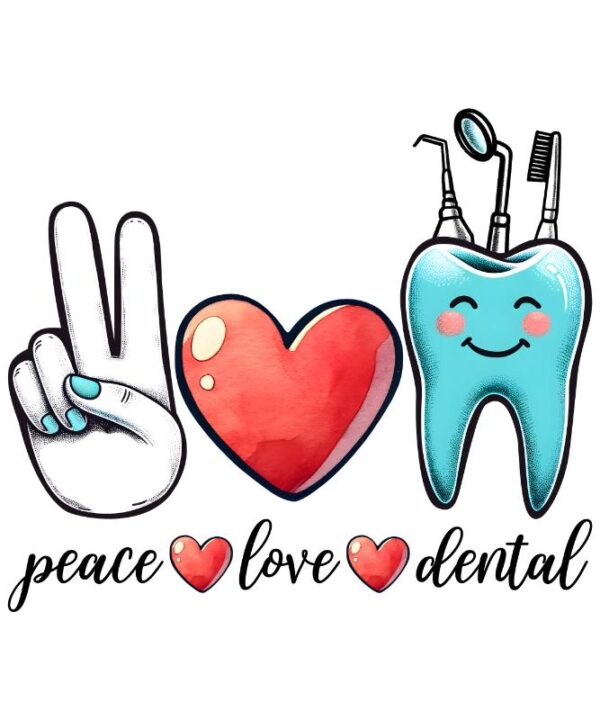 Heat transfers Iron on stickers  dental tooth 8 for Tshirts Iron on Decal Patches Stickers Clothes Hat Pillows DIY Crafts