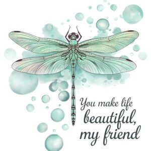 Heat transfers Iron on stickers  dragonfly with saying word 11 for Tshirts Iron on Decal Patches Stickers Clothes Hat Pillows DIY Crafts