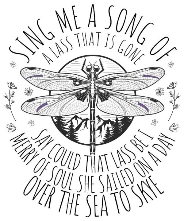 Heat transfers Iron on stickers  dragonfly with saying word 18 for Tshirts Iron on Decal Patches Stickers Clothes Hat Pillows DIY Crafts
