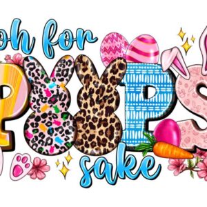 Heat transfers Iron on stickers  easter 66 for Tshirts Iron on Decal Patches Stickers Clothes Hat Pillows DIY Crafts