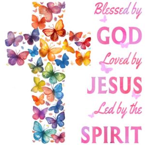 Heat transfers Iron on stickers faith Jesus Christ Lord god cross prayer trust hope blessing spiritual truth religious2 for Tshirts Iron on Decal Patches Stickers Clothes Hat Pillows DIY Crafts