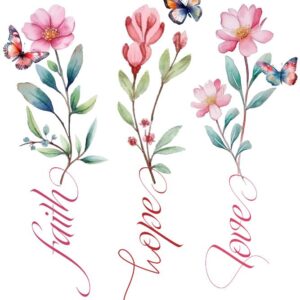 Heat transfers Iron on stickers faith Jesus Christ Lord god cross prayer trust hope blessing spiritual truth religious326 for Tshirts Iron on Decal Patches Stickers Clothes Hat Pillows DIY Crafts