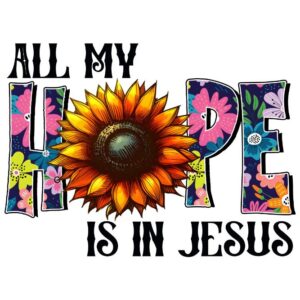 Heat transfers Iron on stickers faith Jesus Christ Lord god cross prayer trust hope blessing spiritual truth religious342 for Tshirts Iron on Decal Patches Stickers Clothes Hat Pillows DIY Crafts