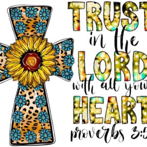 Heat transfers Iron on stickers faith Jesus Christ Lord god cross prayer trust hope blessing spiritual truth religious353 for Tshirts Iron on Decal Patches Stickers Clothes Hat Pillows DIY Crafts