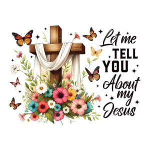 Heat transfers Iron on stickers faith Jesus Christ Lord god cross prayer trust hope blessing spiritual truth religious422 for Tshirts Iron on Decal Patches Stickers Clothes Hat Pillows DIY Crafts