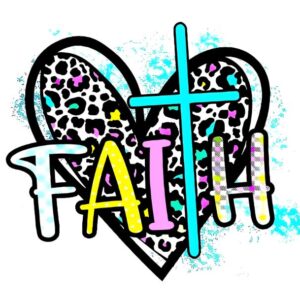 Heat transfers Iron on stickers faith Jesus Christ Lord god cross prayer trust hope blessing spiritual truth religious576 for Tshirts Iron on Decal Patches Stickers Clothes Hat Pillows DIY Crafts