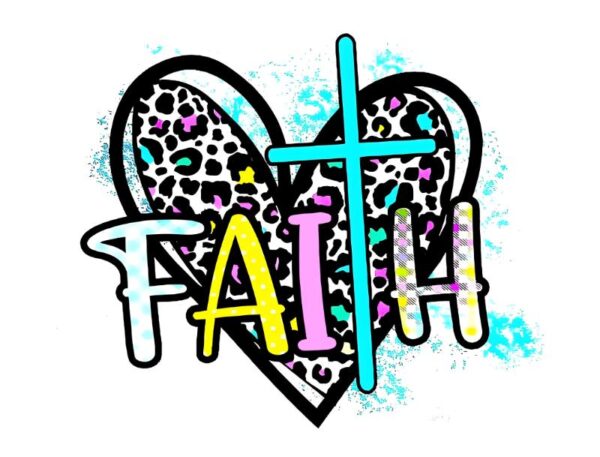 Heat transfers Iron on stickers faith Jesus Christ Lord god cross prayer trust hope blessing spiritual truth religious576 for Tshirts Iron on Decal Patches Stickers Clothes Hat Pillows DIY Crafts