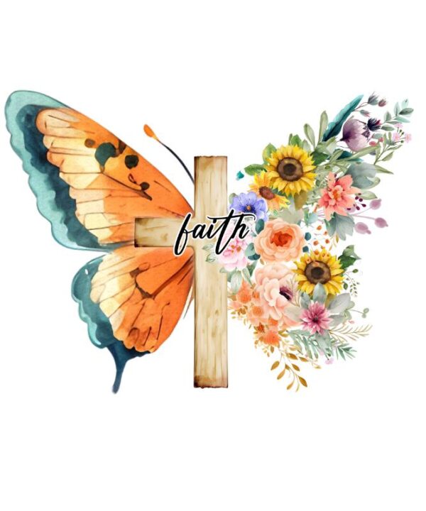 Heat transfers Iron on stickers faith Jesus Christ Lord god cross prayer trust hope blessing spiritual truth religious589 for Tshirts Iron on Decal Patches Stickers Clothes Hat Pillows DIY Crafts