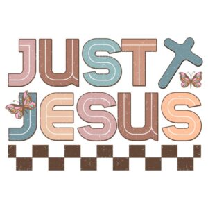 Heat transfers Iron on stickers faith Jesus Christ Lord god cross prayer trust hope blessing spiritual truth religious725 for Tshirts Iron on Decal Patches Stickers Clothes Hat Pillows DIY Crafts