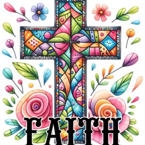Heat transfers Iron on stickers faith Jesus Christ Lord god cross prayer trust hope blessing spiritual truth religious96 for Tshirts Iron on Decal Patches Stickers Clothes Hat Pillows DIY Crafts