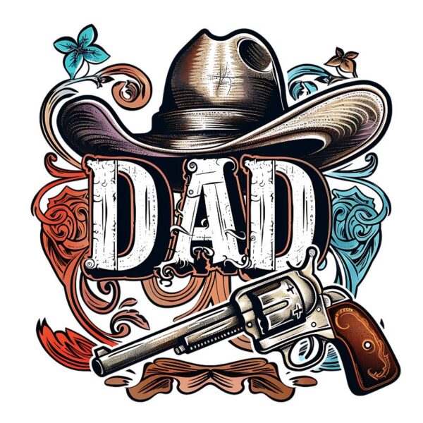 Heat transfers Iron on stickers  father dad papa 21 for Tshirts Iron on Decal Patches Stickers Clothes Hat Pillows DIY Crafts