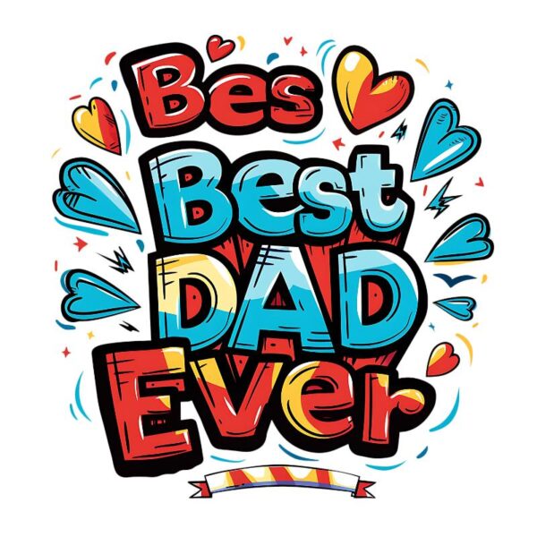 Heat transfers Iron on stickers  father dad papa 24 for Tshirts Iron on Decal Patches Stickers Clothes Hat Pillows DIY Crafts