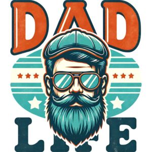 Heat transfers Iron on stickers  father dad papa 33 for Tshirts Iron on Decal Patches Stickers Clothes Hat Pillows DIY Crafts