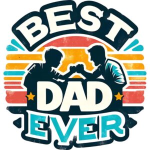 Heat transfers Iron on stickers  father dad papa 34 for Tshirts Iron on Decal Patches Stickers Clothes Hat Pillows DIY Crafts