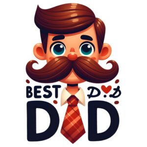 Heat transfers Iron on stickers  father dad papa 89 for Tshirts Iron on Decal Patches Stickers Clothes Hat Pillows DIY Crafts