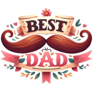 Heat transfers Iron on stickers  father dad papa 98 for Tshirts Iron on Decal Patches Stickers Clothes Hat Pillows DIY Crafts
