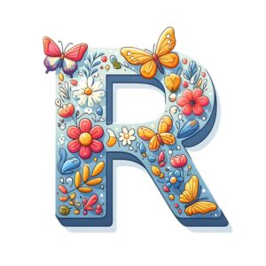 Heat transfers Iron on stickers  flower 2 letter 18 for Tshirts Iron on Decal Patches Stickers Clothes Hat Pillows DIY Crafts