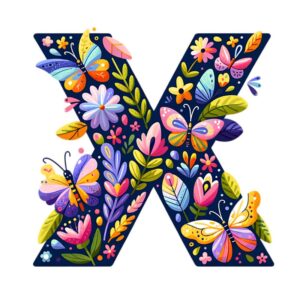 Heat transfers Iron on stickers  flower 2 letter 24 for Tshirts Iron on Decal Patches Stickers Clothes Hat Pillows DIY Crafts