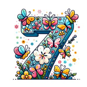 Heat transfers Iron on stickers  flower 2 letter 34 for Tshirts Iron on Decal Patches Stickers Clothes Hat Pillows DIY Crafts