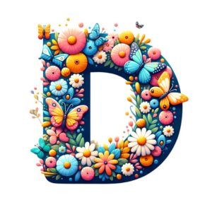 Heat transfers Iron on stickers  flower 2 letter 4 for Tshirts Iron on Decal Patches Stickers Clothes Hat Pillows DIY Crafts