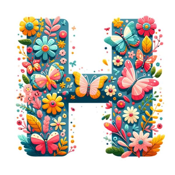 Heat transfers Iron on stickers  flower 2 letter 8 for Tshirts Iron on Decal Patches Stickers Clothes Hat Pillows DIY Crafts