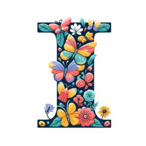 Heat transfers Iron on stickers  flower 2 letter 9 for Tshirts Iron on Decal Patches Stickers Clothes Hat Pillows DIY Crafts