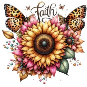 Heat transfers Iron on stickers  flower 248 for Tshirts Iron on Decal Patches Stickers Clothes Hat Pillows DIY Crafts