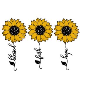 Heat transfers Iron on stickers  flower 252 for Tshirts Iron on Decal Patches Stickers Clothes Hat Pillows DIY Crafts