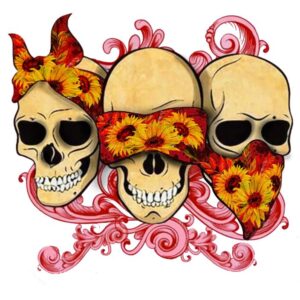 Heat transfers Iron on stickers  flower 255 for Tshirts Iron on Decal Patches Stickers Clothes Hat Pillows DIY Crafts