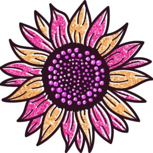 Heat transfers Iron on stickers  flower 27 for Tshirts Iron on Decal Patches Stickers Clothes Hat Pillows DIY Crafts