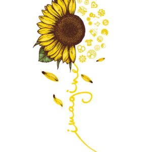 Heat transfers Iron on stickers  flower 296 for Tshirts Iron on Decal Patches Stickers Clothes Hat Pillows DIY Crafts